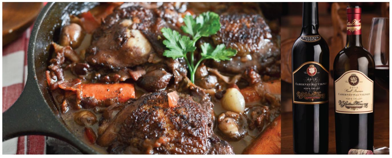 Coq au Vin and Cabernet Pairing